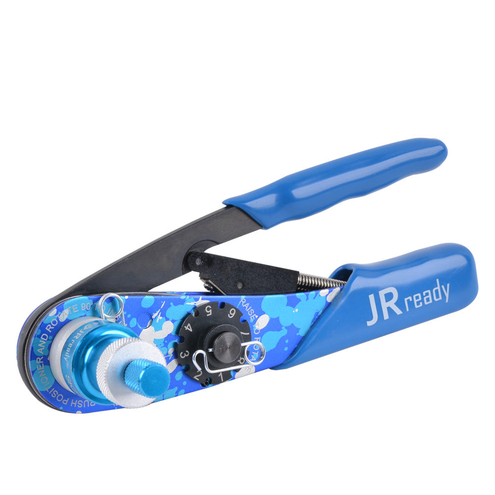 JRready ST2137 TOOL KIT: NEW-AS2 Small Size Wire Crimper (M22520/2-01 Equivalent)20-32 AWG with Universal Positioner