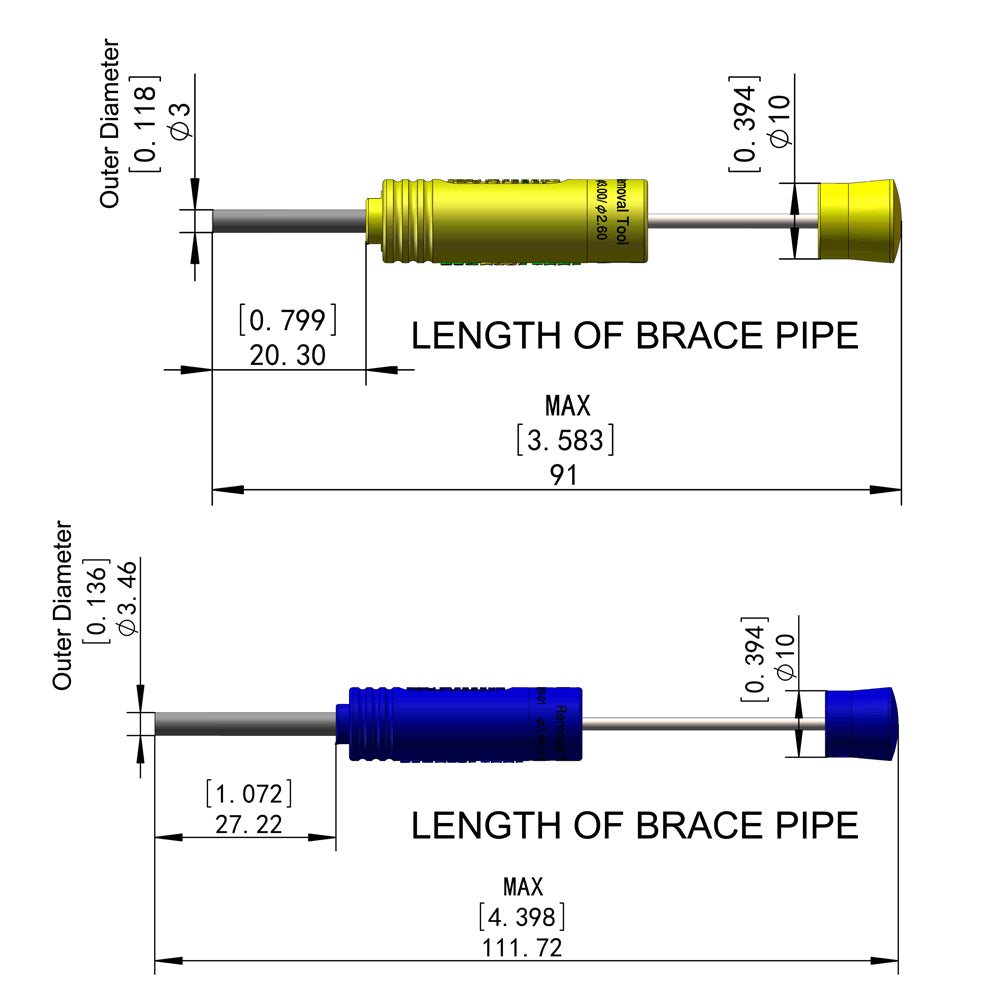 JRready ST5223 Release Tool Extraction Tool Kit for AMP HARTING Connectors & Contacts