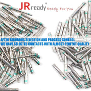 JRready ST6119 Deutsch Solid Contact Size 16 Kit:16# Male 0460-215-16141 Deutsch DT Solid Pins/Deutsch Female Pins 0462-209-16141 Contacts Wire 14（60 pair）