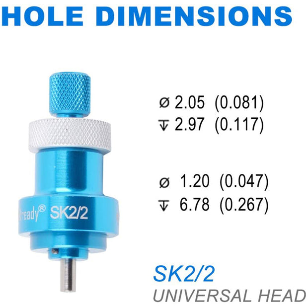 JRready ST4010 Pneumatic Crimp Tool Kit: YJQ-W1Q M22520/2-01 Pneumatic Crimp Tool & SK2/2 Adjustable Positioner 20-32AWG