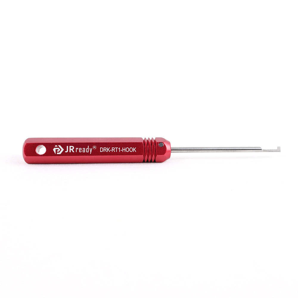 JRready ST5209 DRK-RT1-Hook+DRK-RT1-Screwdriver (Equivalent to DT-RT1 DRK-RT1) For DT DTM DTP Connectors for Automotive Motorcycles Trucks Maintenance