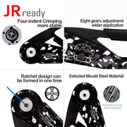 JRready JST2109-DT1 Tool Kit:  NEW-DT1 Crimp Tool (HDT-48-00 Equivalent)+DRK-RT1-Hook+DRK-RT1-Screwdriver for in Automotive Motorcycles Trucks Repairing Maintenance