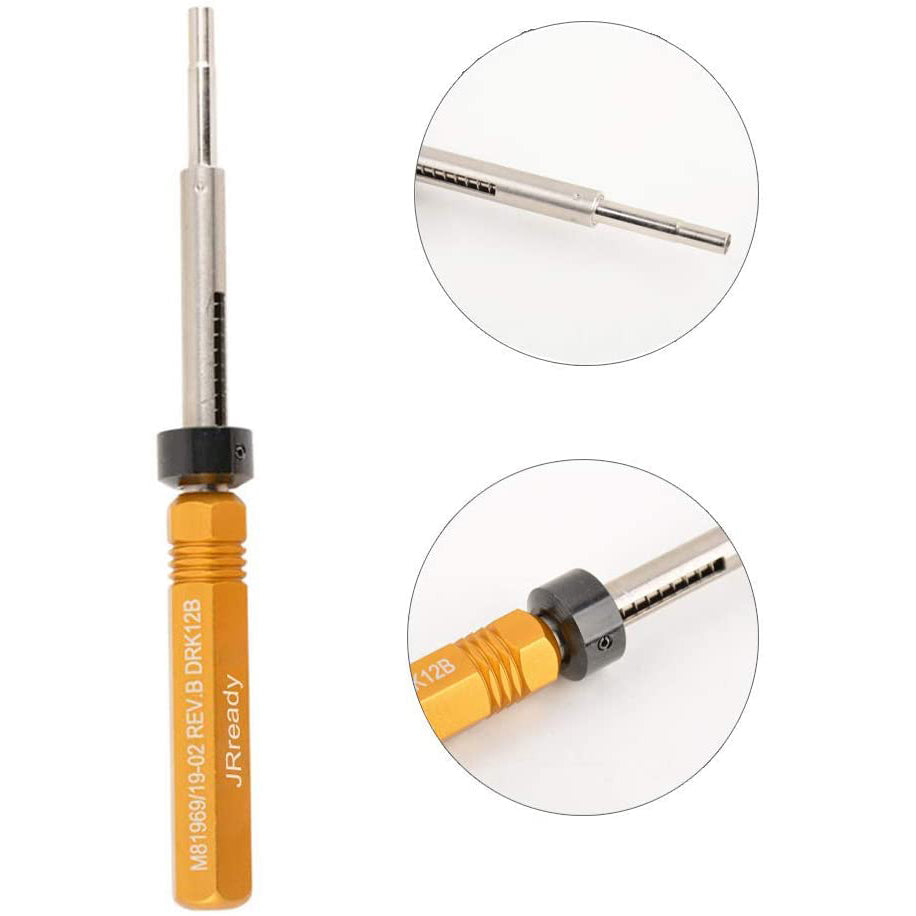 JRready M81969 Installing Removal Tool Kit DAK12B+DRK12B / DAK16B+DRK16B / DAK20B+DRK20B Tool Kit for Contact Connector