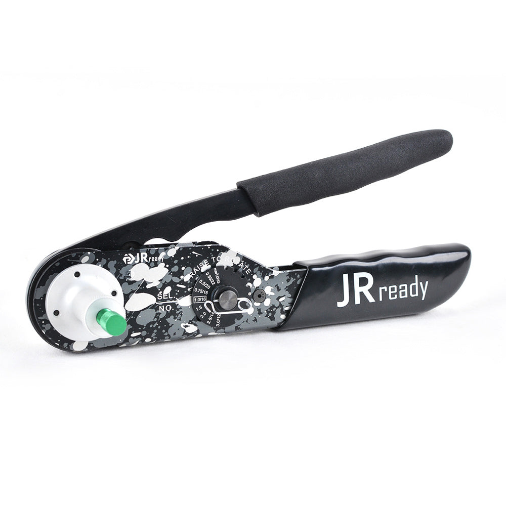 JRready NEW-DT2 New Appearance Connector Crimp Tool (HDT-48-00 JRD-HDT-48 Equivalent) for DT DTM DTP Connector 12#，16#，20# Pins/Sockets 12-22 AWG