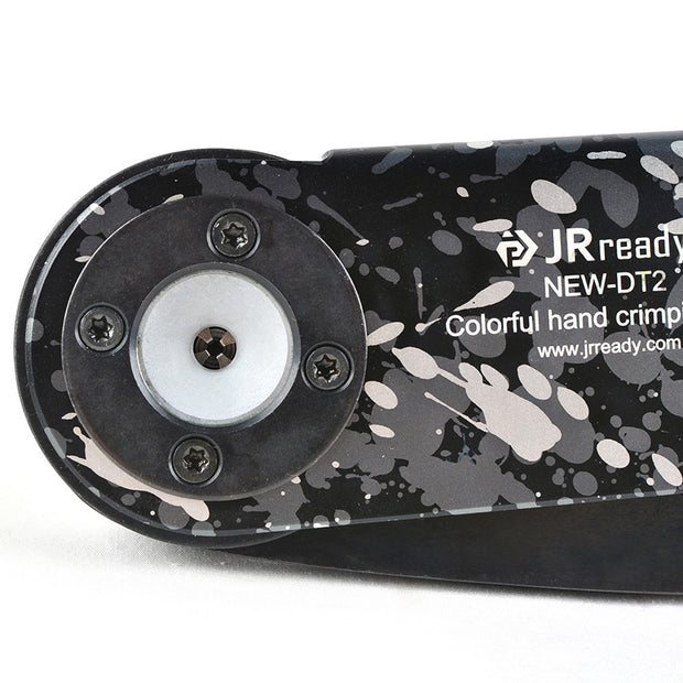 JRready NEW-DT2 New Appearance Connector Crimp Tool (HDT-48-00 JRD-HDT-48 Equivalent) for DT DTM DTP Connector 12#，16#，20# Pins/Sockets 12-22 AWG