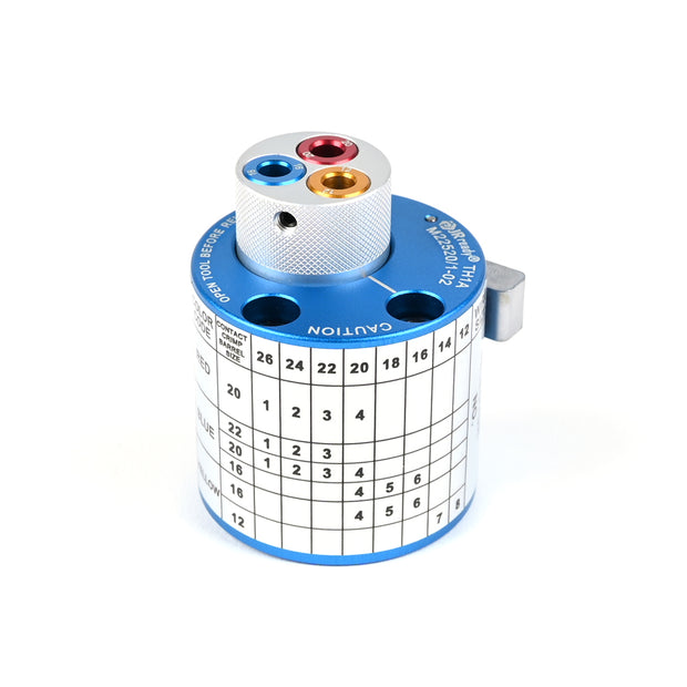 JRready TH1A M22520/1-02 Turret Head For M38999 Series MIL Pin/Socket Use With JRD-ASF1 M22520/1-01 Crimper