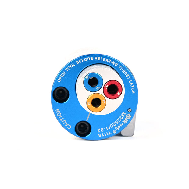 JRready TH1A M22520/1-02 Turret Head For M38999 Series MIL Pin/Socket Use With JRD-ASF1 M22520/1-01 Crimper