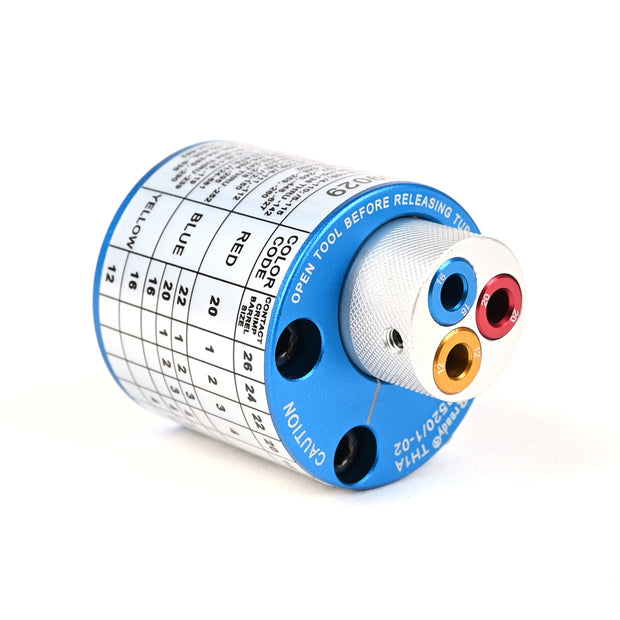 JRready TH1A M22520/1-02 Turret Head For M38999 Series MIL Pin/Socket Use With JRD-ASF1 M22520/1-01 Crimper