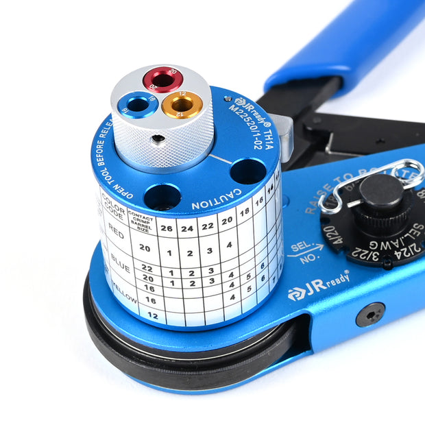 JRready TH1A M22520/1-02 Turret Head For M38999 Series MIL Pin/Socket Use With JRD-ASF1 M22520/1-01 Crimper