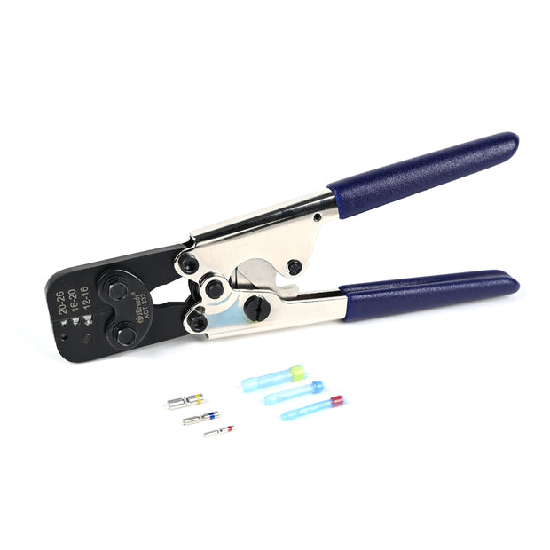JRready ACT-232(BLUE) (GMT232 M22520/37-01 AD-1377 Equivalent) Crimp Tool for crimping M81824/1,6,7,8,9,10,11,13,14 series heat shrinkable splices