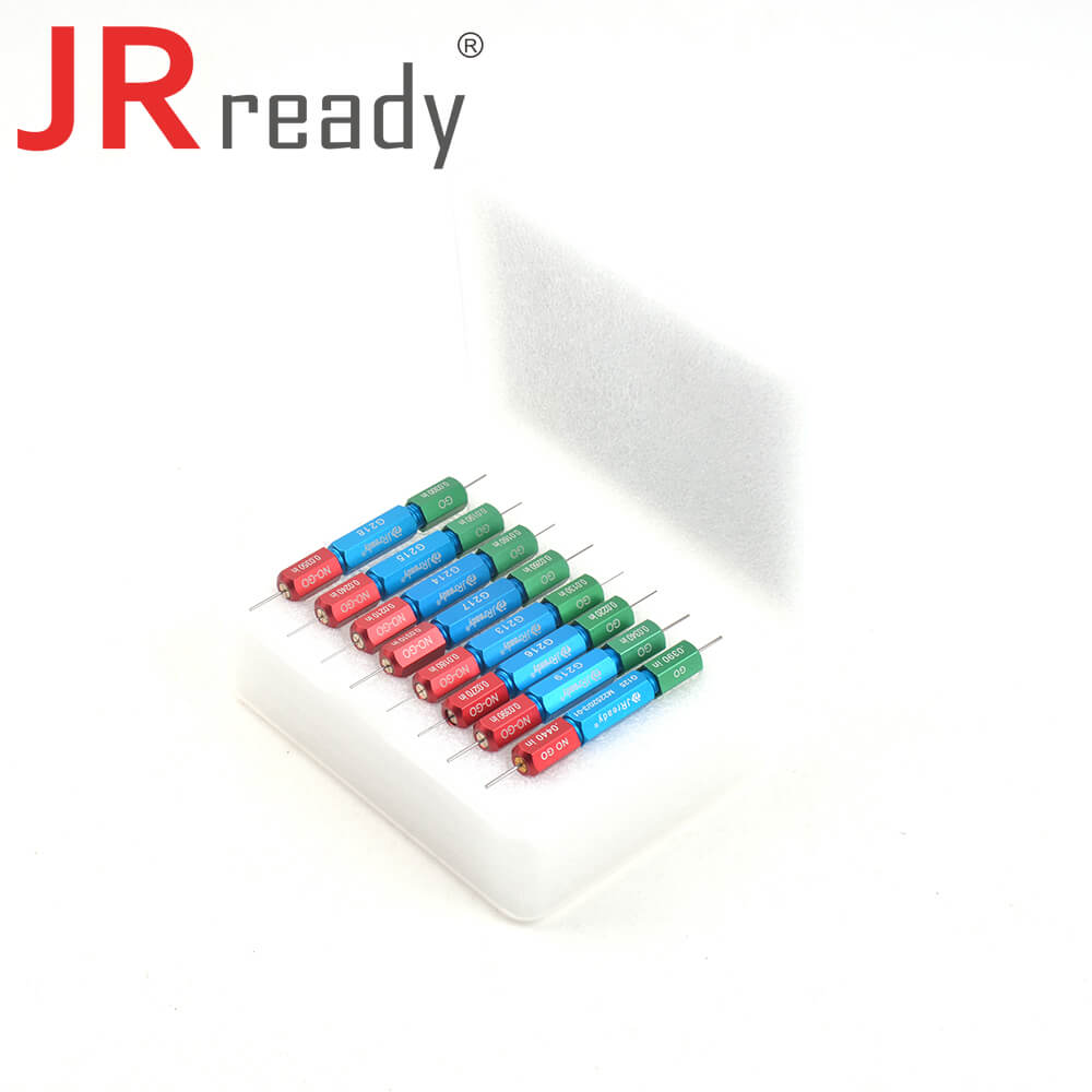 JRready ST5101 Kit: 8 Go-NoGo Gages (G213 G214 G215 G216 G217 G218 G219 G125) For Test Indenter Work Dia of Crimper YJQ-W1A or YJQ-W1Q