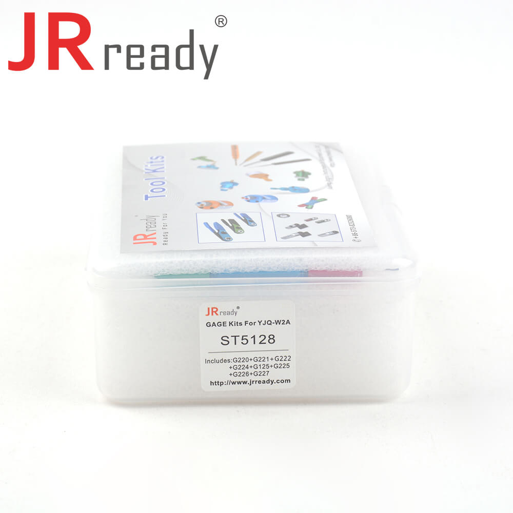 JRready ST5128 Go-NoGo Gage Measuring Tool Kit (G220 G221 G222 G224 G225 G226 G227 G125) To Periodically Gage M22520/1-01 Crimp Tool