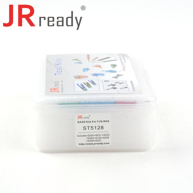 JRready ST5128 Go-NoGo Gage Measuring Tool Kit (G220 G221 G222 G224 G225 G226 G227 G125) To Periodically Gage M22520/1-01 Crimp Tool