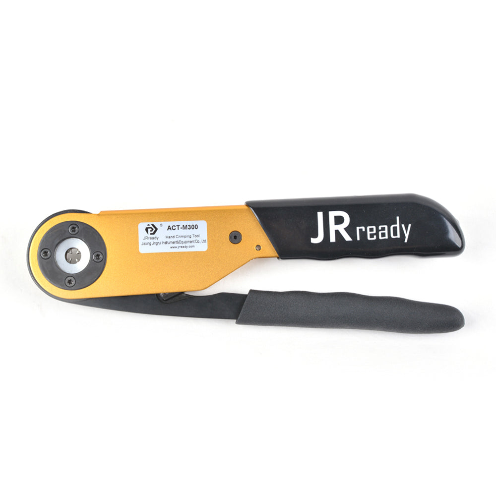 JRready ACT-M300 (YJQ-M300 M300BT) Mid-Current Range Adjustable Crimp Tool 6-14AWG (13.3-2.075mm²)