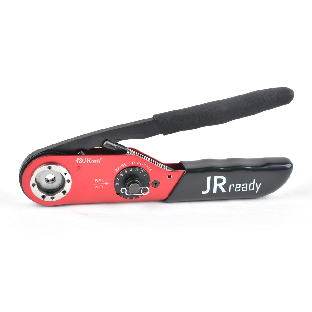 JRready ACT-M309 (YJQ M309) Mid-Current Range Adjustable Crimp Tool 8-18AWG (8.37-0.8107mm²)