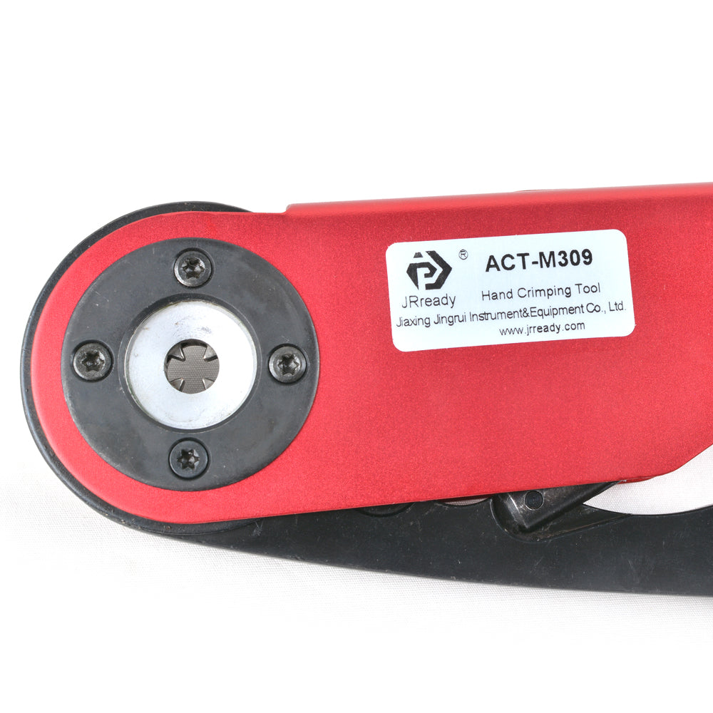 JRready ACT-M309 (YJQ M309) Mid-Current Range Adjustable Crimp Tool 8-18AWG (8.37-0.8107mm²)