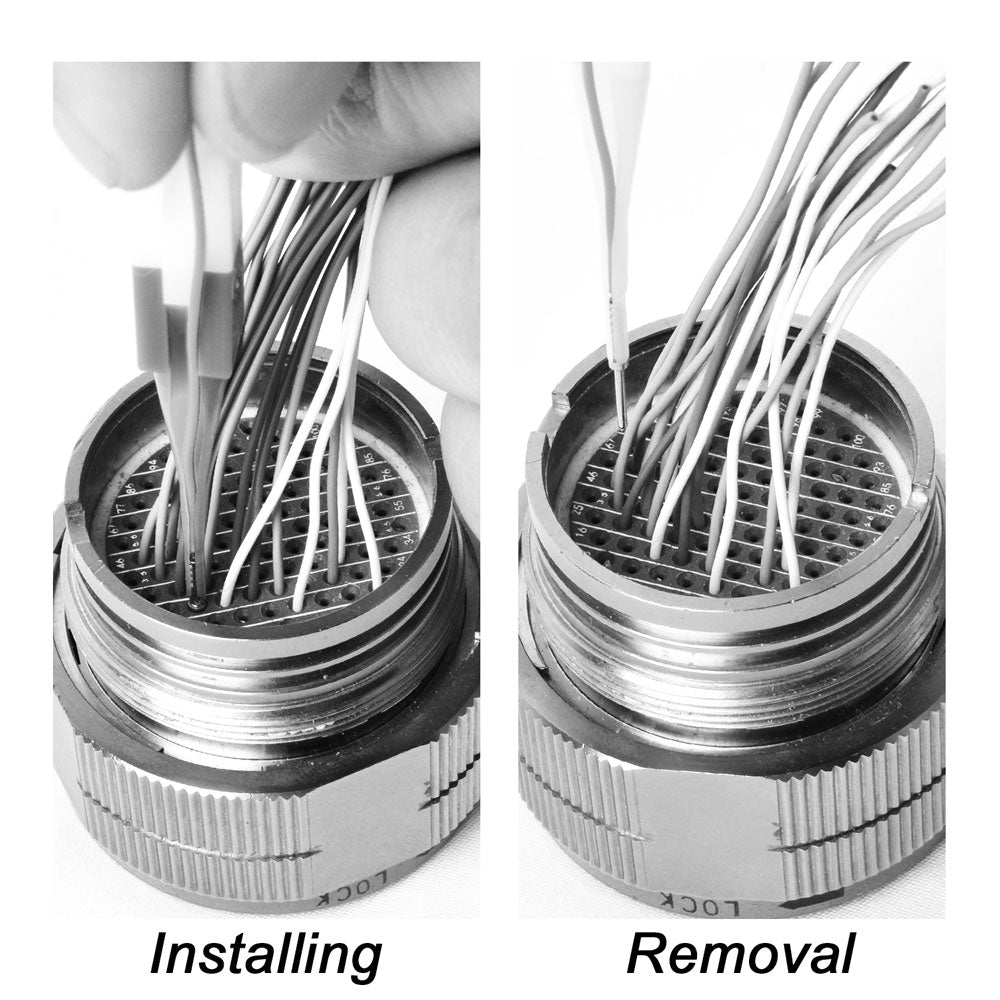 JRready M81969/14-10 20#Solid Barrel Contacts Insert Extract Tool in Wiring Interconnect Systems (25 Pack / 50 Pack / 100 Pack)