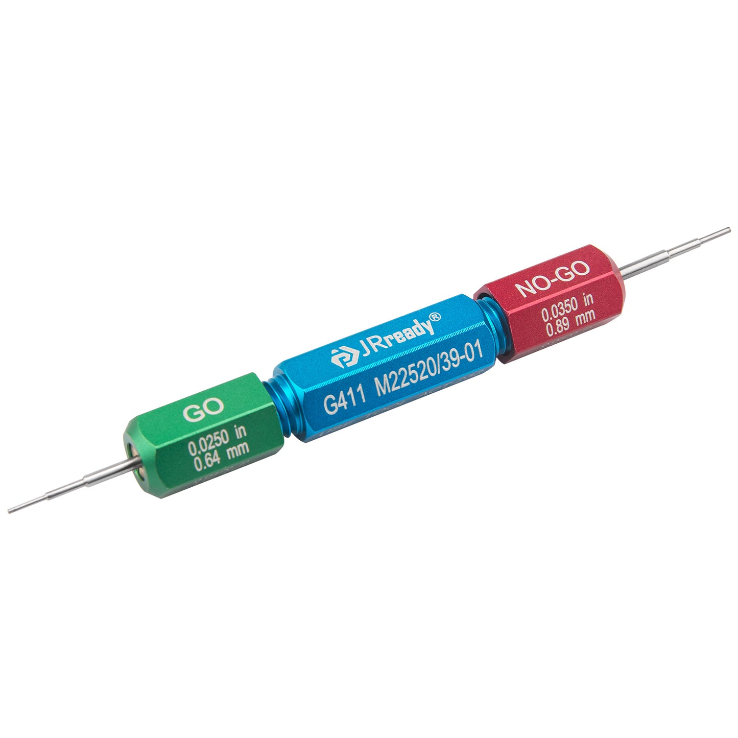 JRready G411 (Equivalent to M22520/39-01) Go-nogo Gage Used for ACT-M232 GMT232 M22520/37-01 Heat Shrinkable Splices Crimp Tools