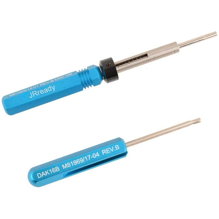 JRready M81969 Installing Removal Tool Kit DAK12B+DRK12B / DAK16B+DRK16B / DAK20B+DRK20B Tool Kit for Contact Connector