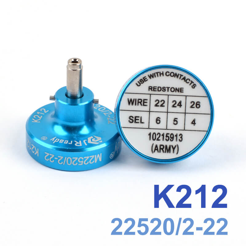 K212(M22520/2-22) Positioner Crimp for Pin Terminal Contacts Crimper YJQ-W1A