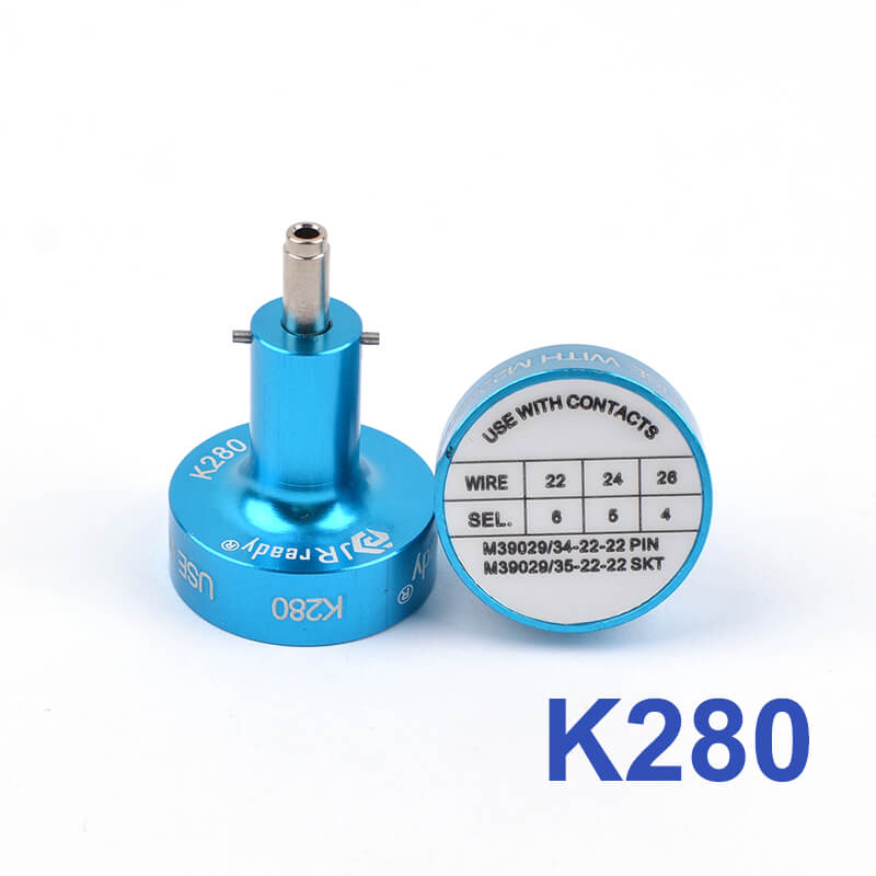 K280 Crimper Positioner Head for YJQ-W1A Crimping Pliers for M39029/34-22-22 PIN,M39029/35-22-22 SKT