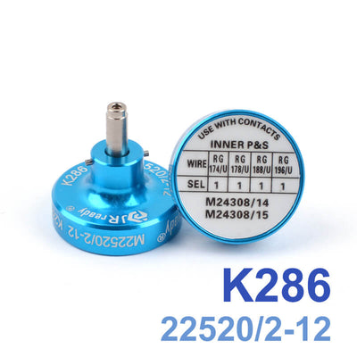 K286 M22520/2-12 Positioner is suitable for M24308/14,M24308/15 contacts,adapted to YJQ-W1A and YJQ-W1Q