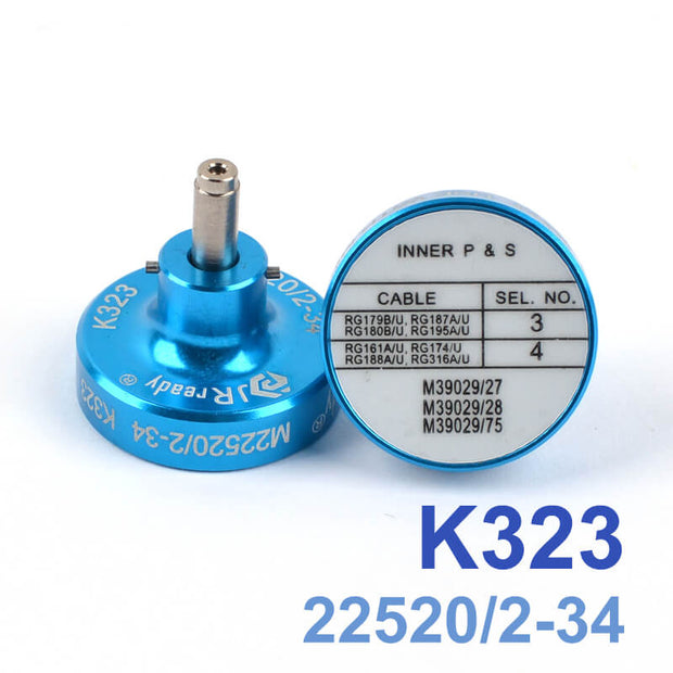 K323 (M22520/2-34) Positioner Crimp for Pin Terminal Contacts Crimper YJQ-W1A