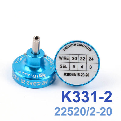 K331-2 M22520/2-20 Positioner for AFM8 Wire Crimper,suitable for terminal contact M39029/15-20-20