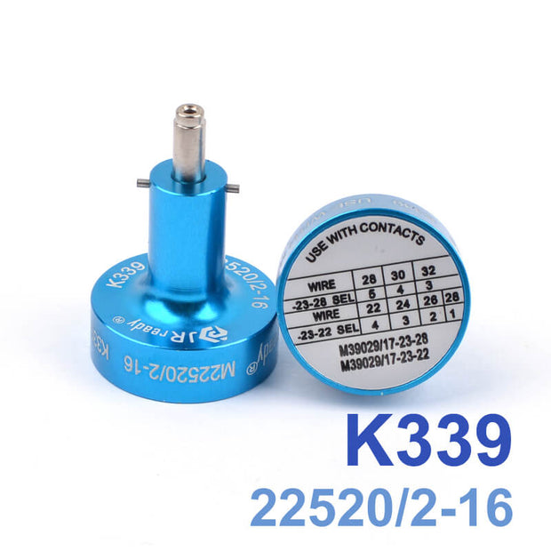 K339(M22520/2-16) Positioner for YJQ-W1A YJQ-W1Q Wire Crimper,crimp Connector MIL-C-81511 SERIE 3