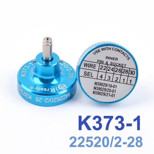 K373-1(M22520/2-28) Positioner for Connector MIL-C-81511 SERIES 3 AND 4, CONTACT M39029/19-PIN M39029/20-SKT M39029/21-SKT