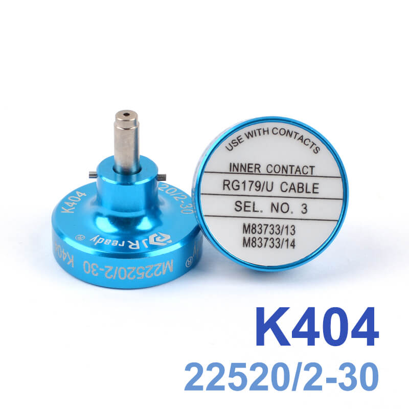 K404 (M22520/2-30) Positioner for Connector MIL-DTL-83733,M39029/50-PIN, 51-SKT CONTACT