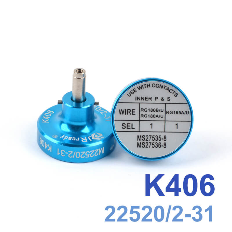K406 (M22520/2-31) Positioner for Connector MIL-PRF-38999 SERIES 1, 3 & 4,M39029/59-SKT CONTACT