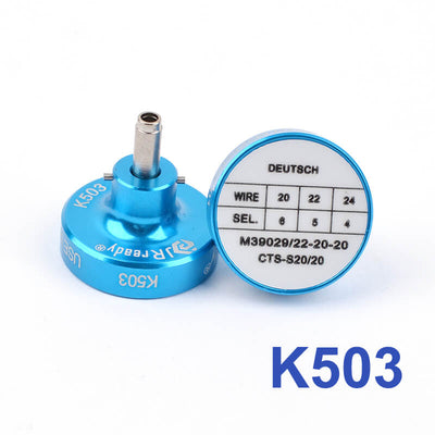 K503 Crimper Positioner Head for YJQ-W1A Crimp Tool for M39029/22-20-20, CTS-S20/20