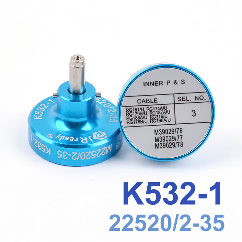 K532-1(M22520/2-35) Positioner  for Contacts M38999 Series 1,2,3& 4 M39029/76-PIN,77-SKT,78-SKT CONTACT MIL-DTL-24308