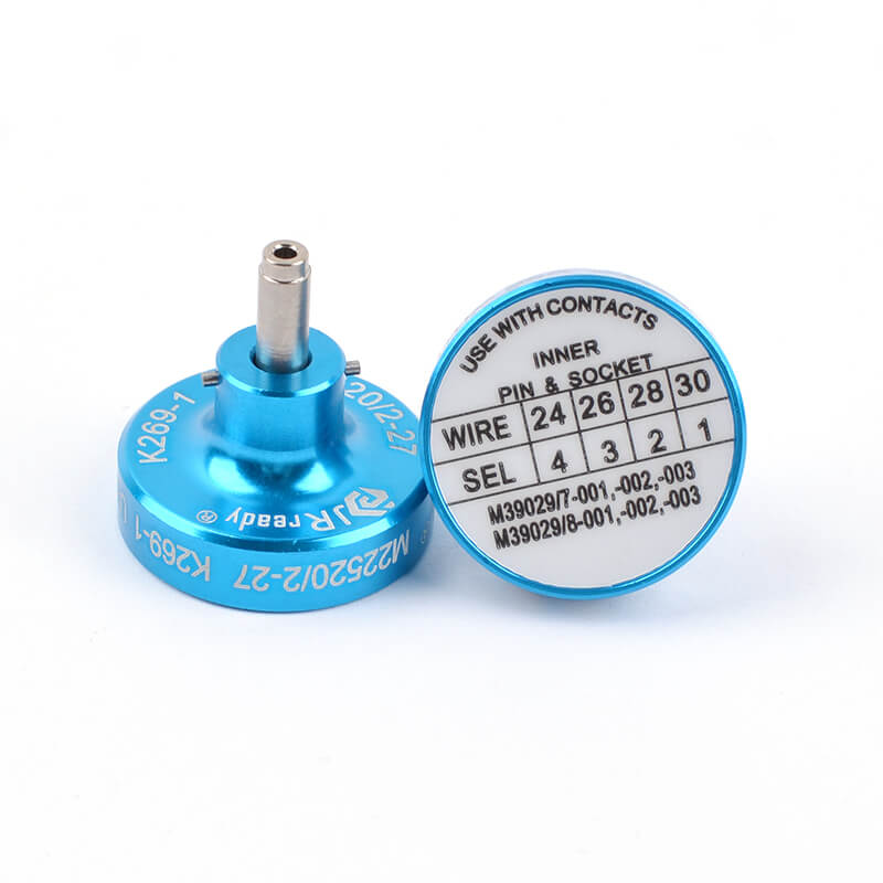 K269-1(M22520/2-27) Positioner for MIL-DTL-26482 SERIES 2, MIL-DTL-81703 SERIES 3 Connector, M39029/7-PIN, M39029/8-SKT CONTACT