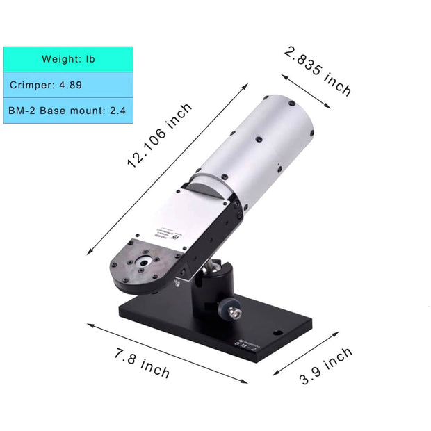 ST4030 Pneumatic Crimp Tool Kit: YJQ-W3Q WA27-309-2C Pneumatic Mid-Current Range Crimp Tool  & UF3-C001 Adjustable Positioner 8-18 AWG