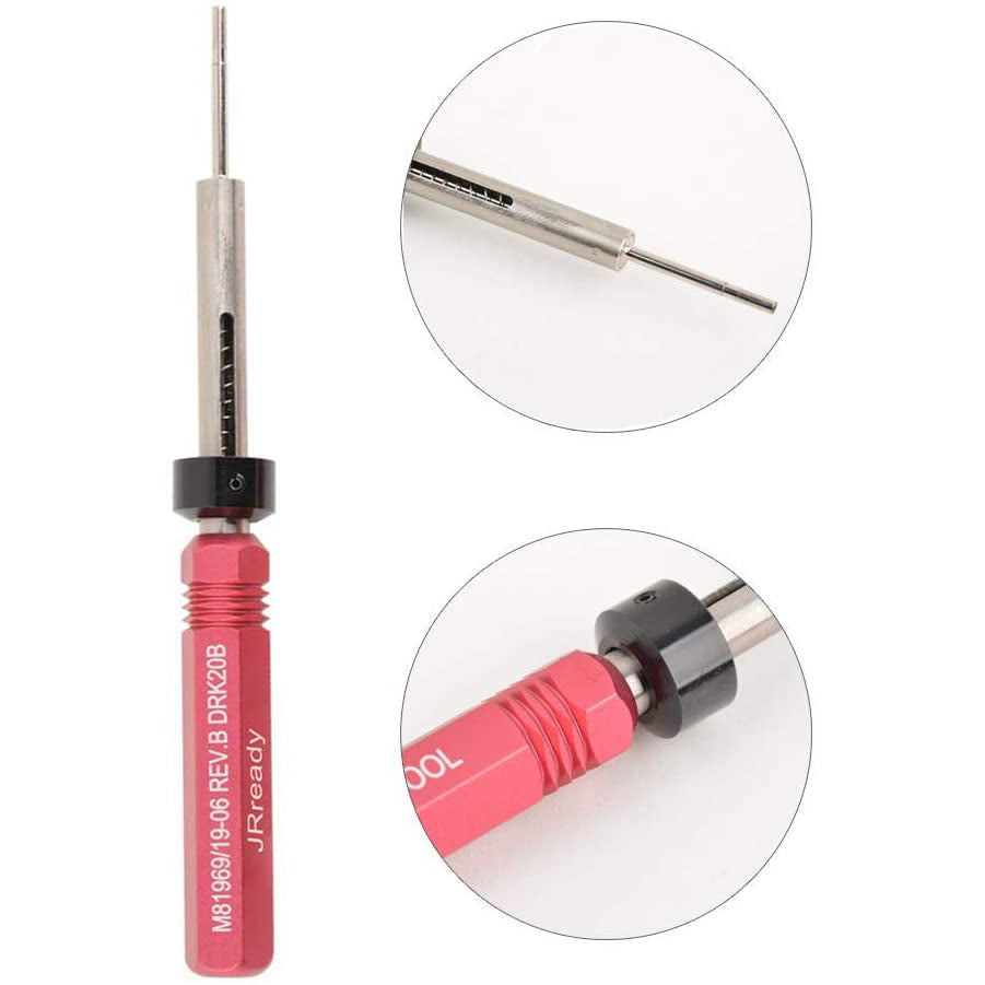 JRready M81969 Installing Removal Tool Kit DAK12B+DRK12B / DAK16B+DRK16B / DAK20B+DRK20B Tool Kit for Contact Connector