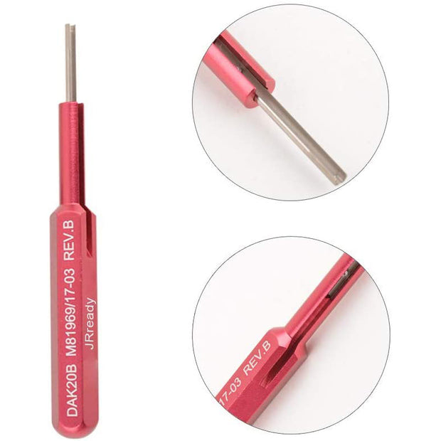 JRready M81969 Installing Removal Tool Kit DAK12B+DRK12B / DAK16B+DRK16B / DAK20B+DRK20B Tool Kit for Contact Connector