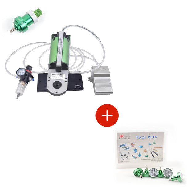 JRready ST4011 Pneumatic Crimp Tool Kit (YJQ-W7Q WA22P & 86-37 Adjustable Positioner, Send ST5153 or ST5138 Positioner Kit for Free