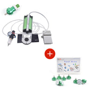 JRready ST4011 Pneumatic Crimp Tool Kit (YJQ-W7Q WA22P & 86-37 Adjustable Positioner, Send ST5153 or ST5138 Positioner Kit for Free