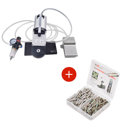 JRready ST4050 Tool Kit: YJQ-W2DTQ Pneumatic Crimper for Deutsch Connectors, SEND ST6118 16# 100 pairs Solid Contacts Kit FOR FREE