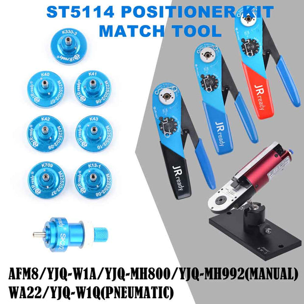 ST5114 Positioner Kit: K40 K41 K42 K43 K709 K13-1 K330-3 SK2/2 Positioner for M22520/2-01 Crimp Tool