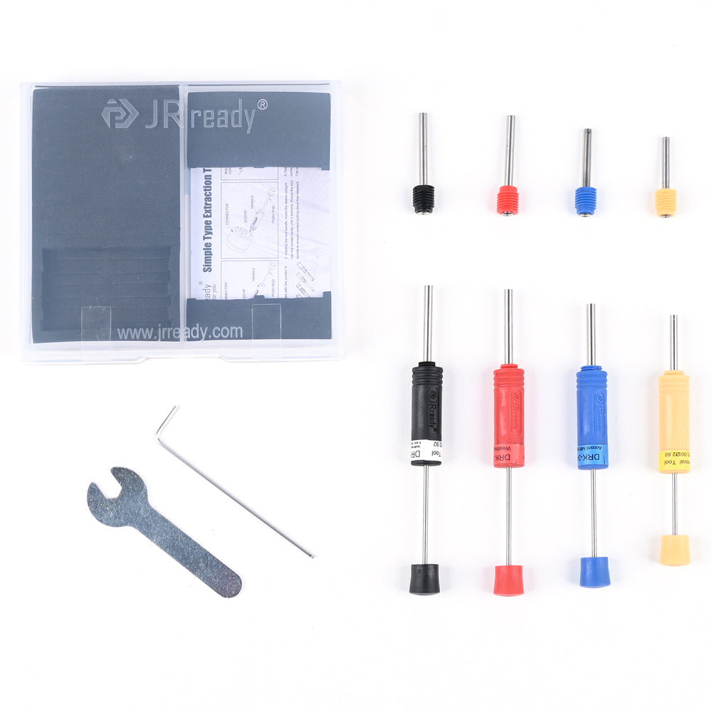 JRready ST5223 Release Tool Extraction Tool Kit for AMP HARTING Connectors & Contacts
