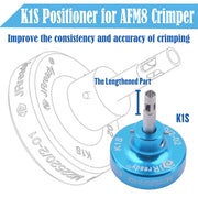 JRready ST2140 TOOL KIT(NEW-AS2 Small Size Crimp Tool M22520/2-01 with K1S+K41+K13-1+K42 Positioner) for M26482 Series Connector & M83733 Series Connectors