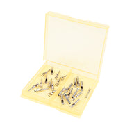 JRready ST6283 Kit: 5 Sets DTP 2 Pin Electrical Connector Kit with Open Barrel Terminals14-12AWG(2.0-4.0mm²)